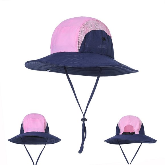 ✨✨BRAND NEW Women's Fishing Riding Bucket Hat Sunproof - Picture 2 of 13